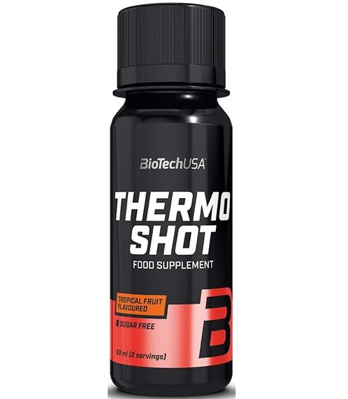 Комплексний жироспалювач BioTechUSA Thermo Shot 60 ml /2 servings/ Tropical Fruit