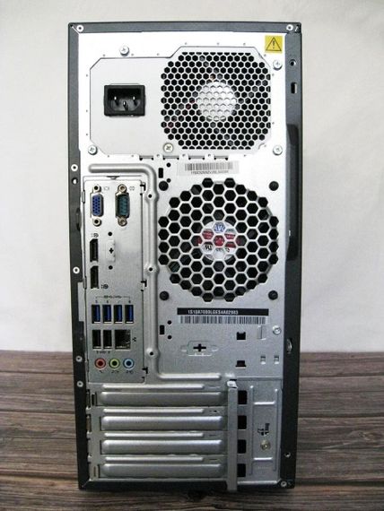 ПК Lenovo ThinkCentre M93p Tower / Intel Core i3-4130 (2 (4) ядра по 3.4 GHz) / 8 GB DDR3 / 500 GB HDD / Intel HD Graphics 4400 / DVD-RW / 280W + Кабель живлення б/в | Зображення 4