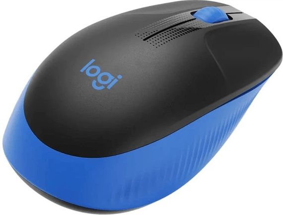 Миша комп'ютерна бездротова Logitech M190 Wireless Blue L910-005907 синя | Зображення 2