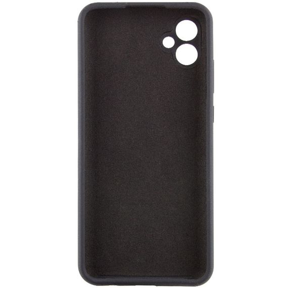 Чохол TPU GETMAN Liquid Silk Full Camera для Samsung Galaxy A04 Чорний / Black | Зображення 2