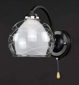 Бра настінна 27308 Чорний 24х14х23 см.