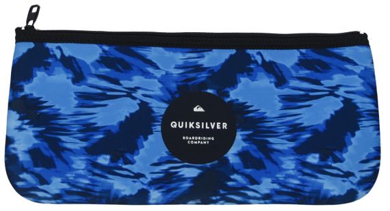 Большой эластичный школьный пенал Quiksilver синий | Зображення 2