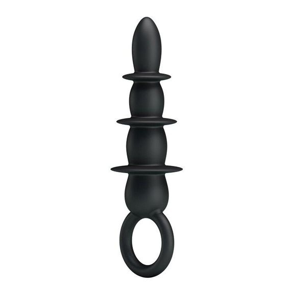 Анальний стимулятор BLACK PRETTY LOVE BI-014539 sexstyle | Зображення 1