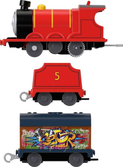Паровозик Томас і друзі Моторизований поїзд Джеймс Оригінал Thomas & Friends Motorized Toy Train James | Зображення 7