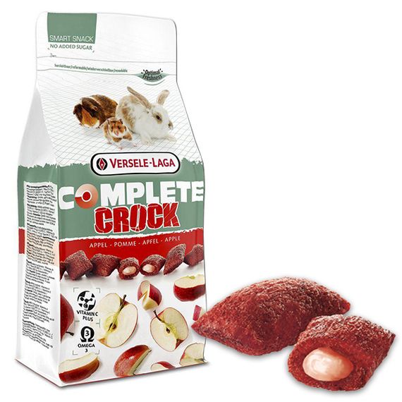 Ласощі для гризунів Versele-Laga Complete Crock Apple з яблуком 50 гр