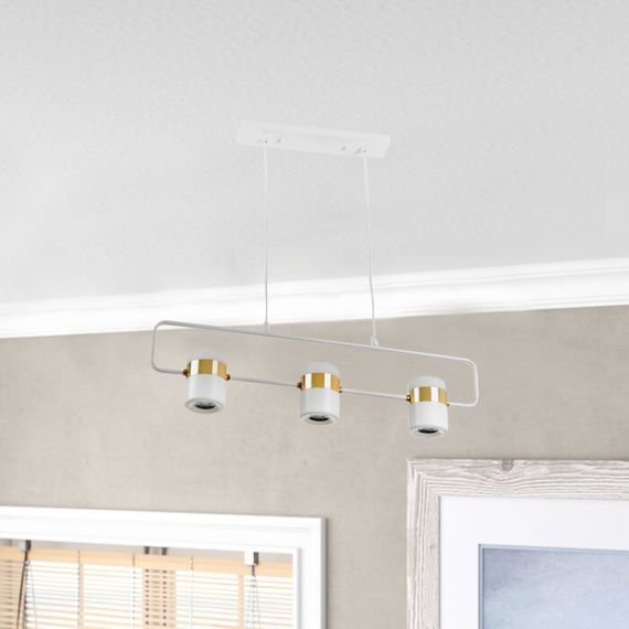 Светильник потолочный подвесной лофт подвес светодиодный BL-816S/3*7W NW WH/G | Зображення 3