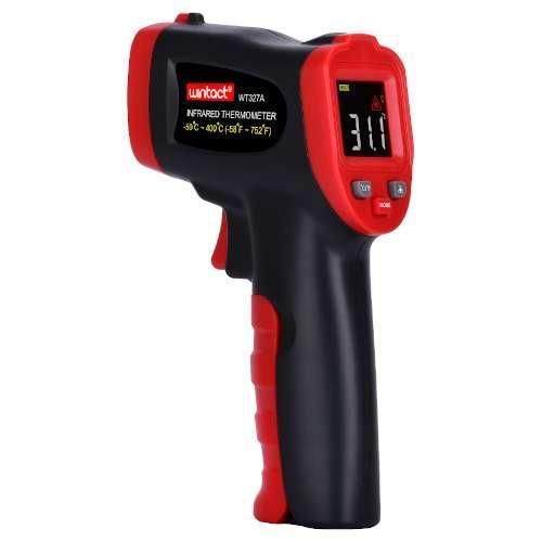 ІЧ-пірометр промисловий цв. дисплей -50-400 °C WINTACT WT327A