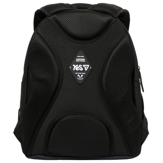 Шкільний рюкзак YES S-116М Just Black 550377 18 л | Зображення 4