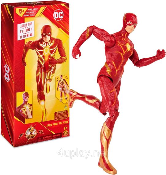 Игровая фигурка Флэш 30см со светом и звуками Оригинал DC Comics Speed Force The Flash Action Figure