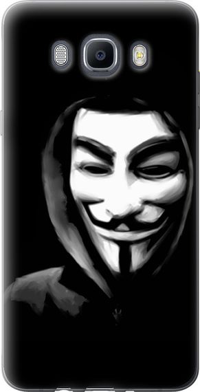 Чехол на Samsung Galaxy J7 (2016) J710F Анонимус "832u-263-17620"