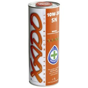 Полусинтетическое масло XADO Atomic Oil 10W-30 SN Масло полусинтетика Моторное масло полусинтетика