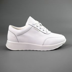 Кросівки жіночі шкіряні 591414 Білі 36 37 38 39 40 41