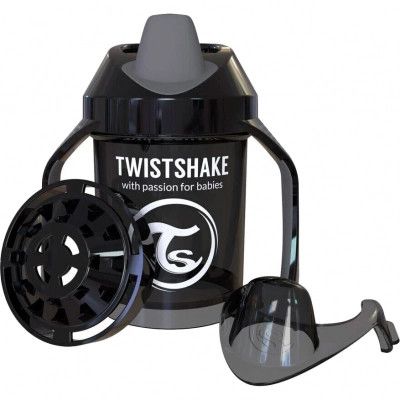 Поильник-непроливайка Twistshake Мини 230 мл 78057 черная (69885) | Зображення 1