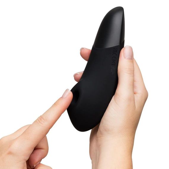 Вакуумный клиторальный стимулятор Womanizer Enhance Black (мятая упаковка!!!) sexstyle | Зображення 8