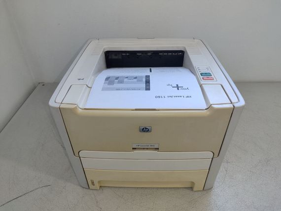 Принтер HP LaserJet 1160 Printer / Лазерная монохромная печать / 600x600 dpi / A4 / 19 стр/мин / USB 2.0 б/у | Зображення 1