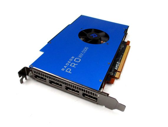 Дискретна відеокарта AMD Radeon Pro WX 5100, 8 GB GDDR5, 256-bit / 4x DisplayPort б/в | Зображення 1