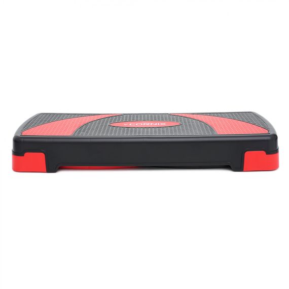 Степ-платформа 3-ступінчаста Cornix 78 х 29 х 10-20 см XR-0185 Black/Red | Зображення 2