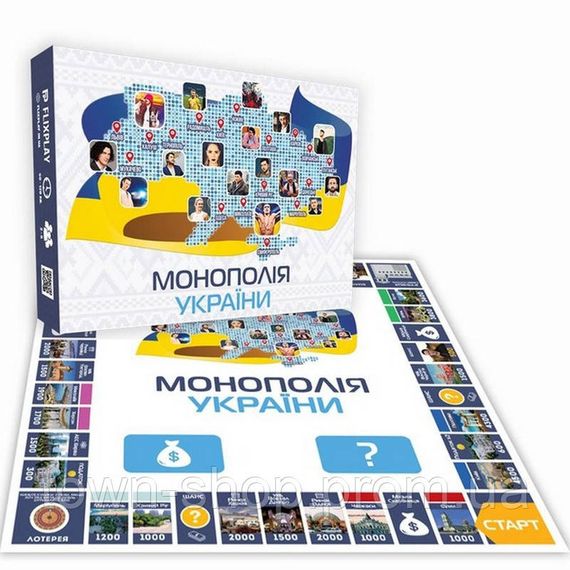 Настольная игра "Монополия Украины" PLR-0044 на украинском языке | Зображення 2