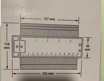 Інструмент вимірювальний Wolfcraft Irregular ruler розміри контуру 5 дюймів 125 мм 209833 | Зображення 2