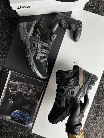 Чоловічі зимові кросівки  ASICS Gel-Sonoma 15-50 GTX High Black Grey Fur , В'єтнам 44 28 - 28,5 см | Зображення 8