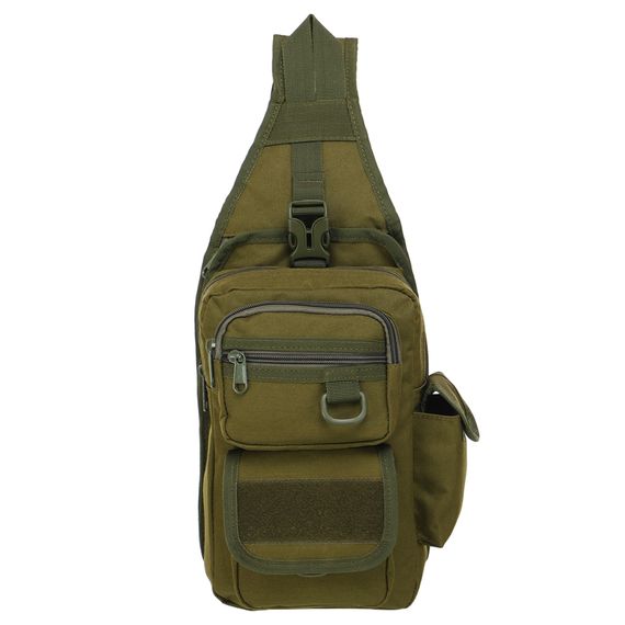 Сумка-слінг тактична з однією лямкою SILVER KNIGHT TY-184 (30х16х8см) 4л Олива | Зображення 3