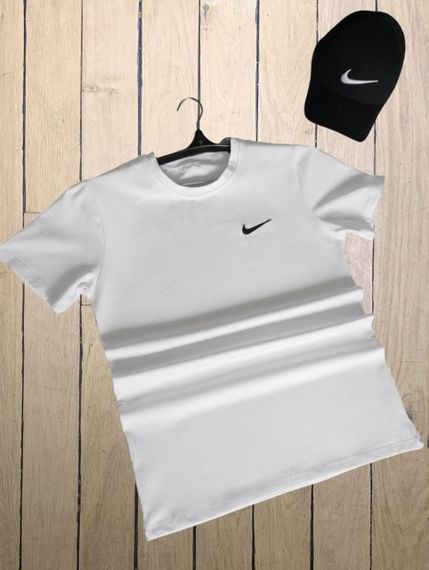 Чоловіча футболка Nike біла | Зображення 1