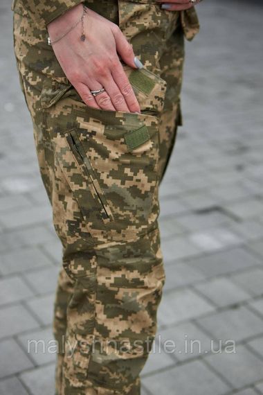 Жіночі військові штани Caiman Military®️піксель ЗСУ | Зображення 3