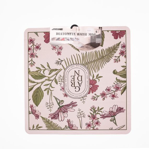 Захисний килимок для ванної кімнати діатомітовий вологоабсорбуючий 58*57 см HP-42-2P | Зображення 2