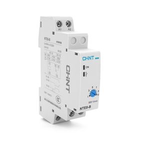 Реле часу CHINT NTE8В110M, на DIN-рейку, затримка включення-1-10хв, Ue/le: AC-15 240В/0,75А, -5°С~+40°С, 93х66,5х18,5 мм