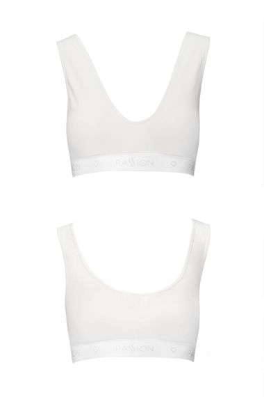 Спортивный топ Passion PS005 TOP Белый XL | Зображення 3