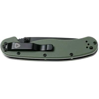 Нож Ontario Knife RAT II D2 OD Green, Black Blade (ON8830OD) | Зображення 3