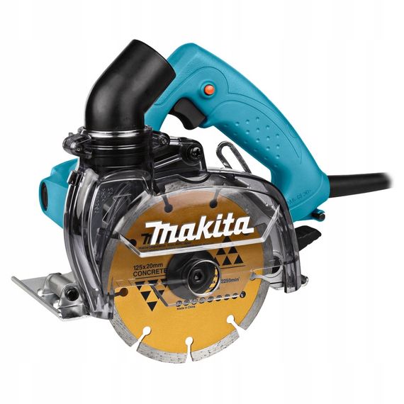 Пила дискова ручна по каменю Makita 4100KB (125 мм, 12200 об/хв, 40 мм, 1400 Вт, сухий різ) | Зображення 1