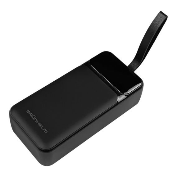 Power Bank - Портативна батарея 30.000 mAh. чорний - GP-30BQC. швидка зарядка 22.5W GRUNHELM | Зображення 1