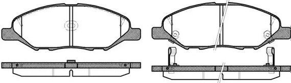 Колодки передні гальмівні Nissan Micra 03-10/Note 06-12 (sumitomo), WOKING (P1393302) | Зображення 6