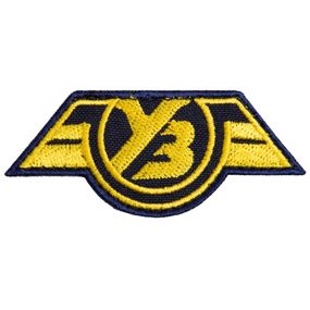 Шеврон IDEIA 87313 Україна 3*7  Габардин чорна