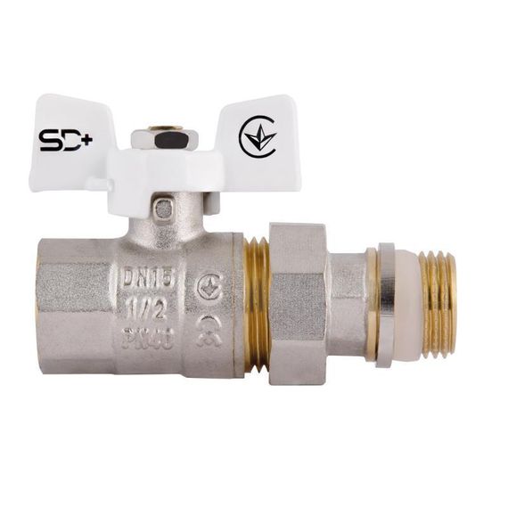 Кран Американка Thermo Alliance Standart с антипротечкой 1/2 PN40 конус   SD900NW15PN40 | Зображення 4