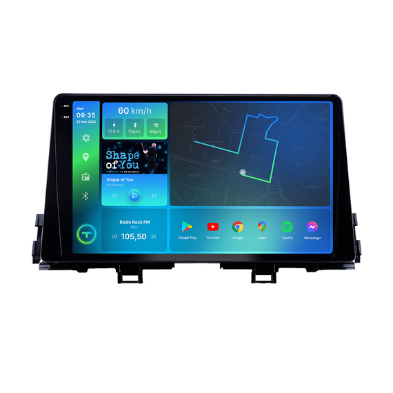 Штатна магнітола Torssen 2K Kia Picanto 2017+ F9432 4G Carplay DSP | Зображення 1