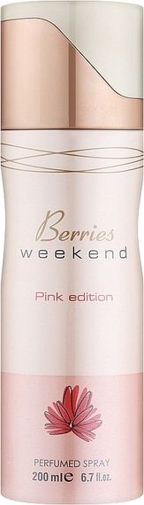Дезодорант Fragrance World Berries Weekend Pink жiночий дезодорант 200 200 мл