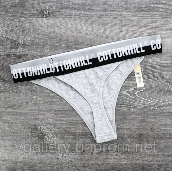 Женские стринги Cotton Hill, женские трусики стринги Коттон Хил, женские стильные стринги, стринги женские M, | Зображення 1