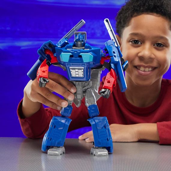 Трансформер Оптимус Прайм 25 см Оригинал Hasbro Transformers Optimus Prime Робот превращается в маску | Зображення 3