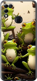 Чехол на Infinix Hot 11 Play Жабки "5656u-2756-17620"