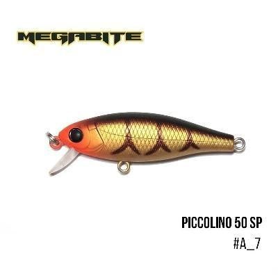 Воблер Megabite  Piccolino 50 SP (50 мм, 4,2 гр, 0,5 m) (A_7)