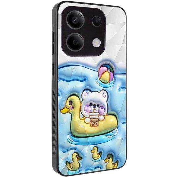 TPU+PC чехол Prisma Fluffie для Xiaomi Redmi Note 13 5G Ducklings