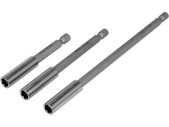 Набір тримачі біт HEX 1/4" 75, 100, 150 мм 3 штуки YATO YT-04699 | Зображення 1