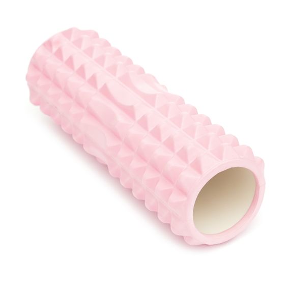 Масажний ролик Cornix EVA 33 x 14 см (валик, ролер) XR-0326 Light Pink | Зображення 3
