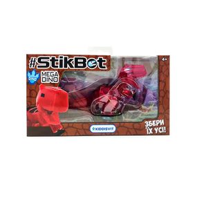 Фигурка для анимации Карнотавр Mega Dino StikBot TST624C_UAKD(Red)