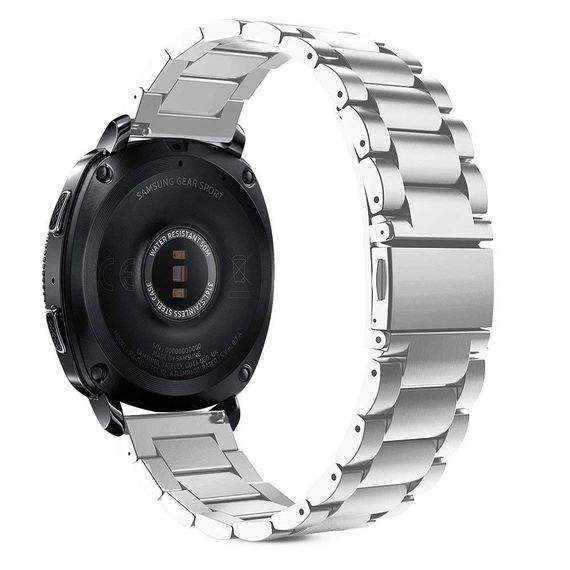 Металевий ремінець Primo для годинника Samsung Sport Gear (SM-R600) - Silver | Зображення 1