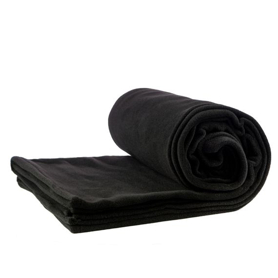 Флисовый плед Nester Black Case 145*200 - черный плед для военных с чехлом | Зображення 5