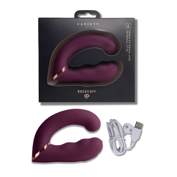 Вібратор Rocks Off Variety Burgundy | Зображення 6