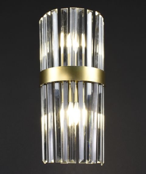 Кришталеве бра 27192 Золото 44х20х10 см. | Зображення 1